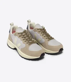 Women VEJA VENTURI II ALVEOMESH LIGHT GREY PIERRE NAUTICO