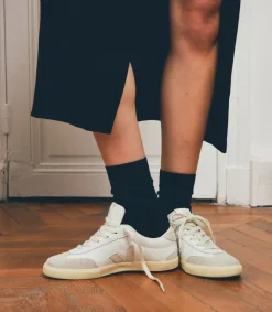 Women VEJA VOLLEY LEATHER WHITE NATURAL