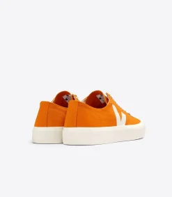 Women VEJA WATA II LOW CANVAS PUMPKIN PIERRE
