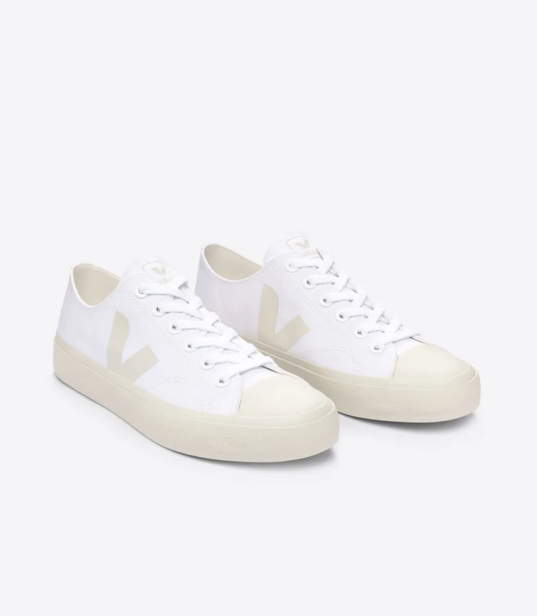 Women VEJA WATA II LOW CANVAS WHITE PIERRE